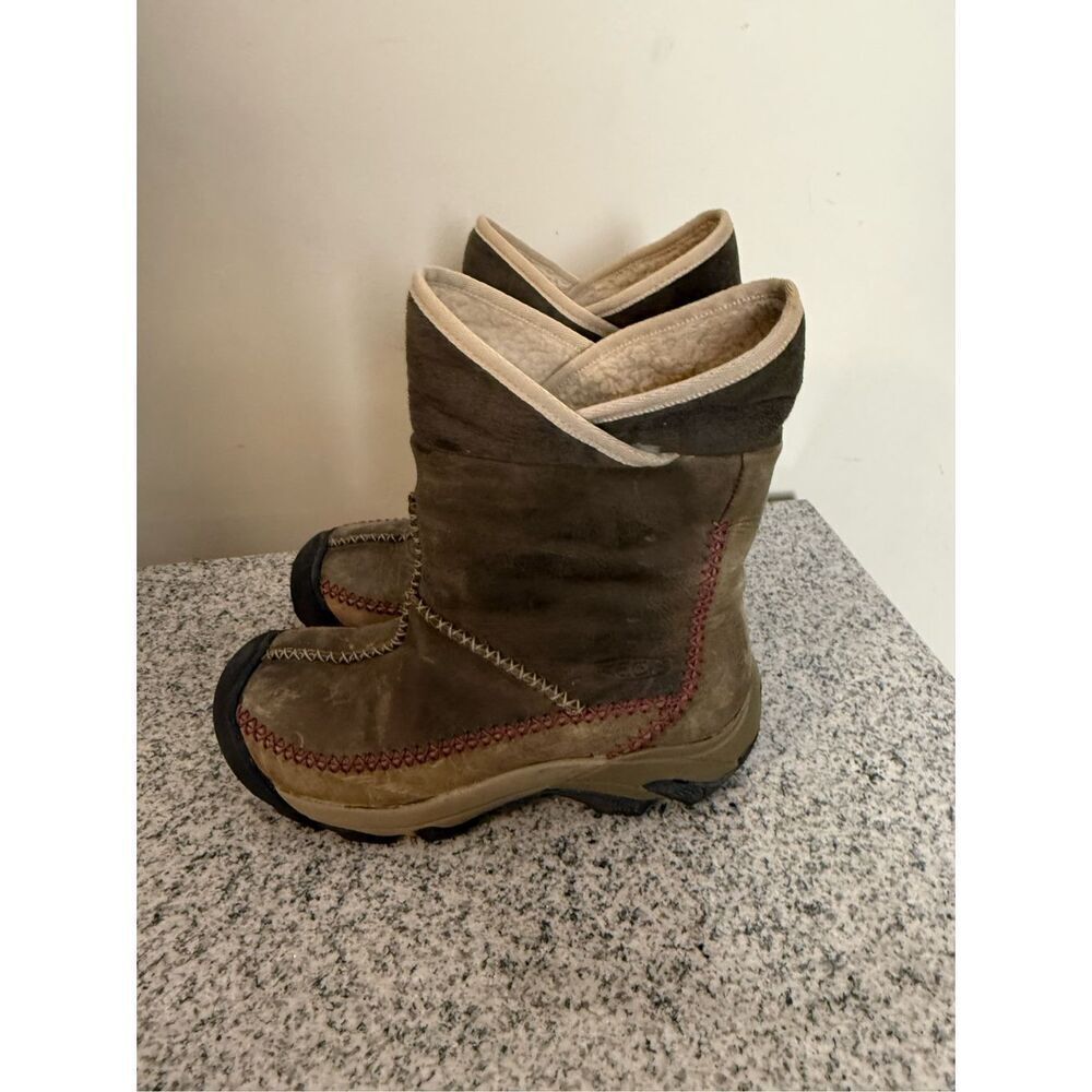 KEEN Women's Hoodoo Mid Waterproof Winter Boots Size 6/36 - Picture 4 of 8